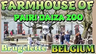 Farmhouse of Pairi Daiza Zoo, Brugelette, Belgium.