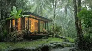 Powerful Rainstorm and Thunder Sounds That End Insomnia Naturally Tonight