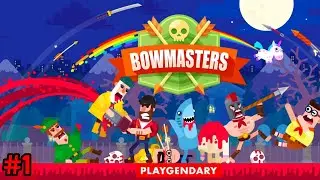 Gameplay PART #1 |BOWMASTER| #New Walktrough avatar v/s avatar  [PLAYGENDRY] (iOS) android gameplay