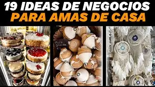 19 Negocios RENTABLES para Amas de Casa Con Poca Inversi&oacute;n 💰 2026