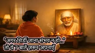 क्या घर बैठकर भी शिर्डी का आशीर्वाद मिल सकता है?#saibaba #saibabamessage #saibabamiracles #saikripa 