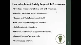 Presentation on Socially Responsible Procurement from Students of Uganda Management Institute.