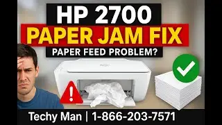 How to Fix Paper Jam & Paper Feed Issues in HP DeskJet 2700 All in One Printer