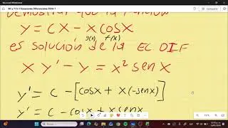MI y TI ECUACIONES DIFERENCIALES Clase del 15 de Enero 2026