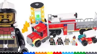 🔄 LEGO City Fire Command Unit review! 60282 re upload