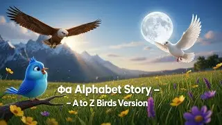 Alphabet Birds Version | Learn ABCs with Birds | Nursery Rhymes & Kids Songs
