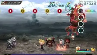 TheatRhythm Final Bar Line #5: Crisis Core FF 7 quest - The Price of freedom Defeat 30 enemies