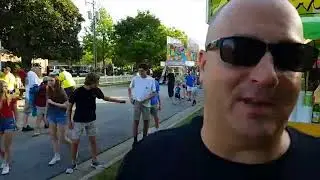 Chris Pantalone Passing Out Gospel Tracts Kernersville NC Spring Folly