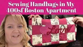 Sewing Handmade Handbags in My 400 Sq Ft Boston Apartment | INFJ Vlog | A Day in the Life of an INFJ