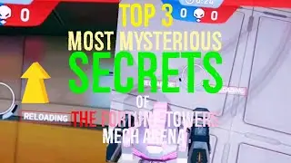 😨 Top 3 Mysterious Secrets of The Fortune Towers Map 😨 Mech Arena
