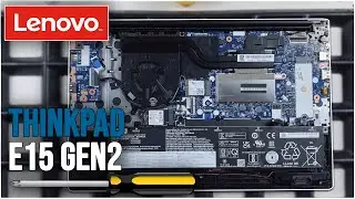 Lenovo ThinkPad E15 Gen 2 (20TD/20TE) von Innen - RAM, SSD, Akku, Lüfter wechseln