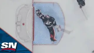 Sabres' Devon Levi Keeps The Score Even With Ridiculous Toe Save On Cole Caufield