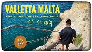 Can you swim in Valletta in the Summer? Is there a beach in Malta's capital? I went searching