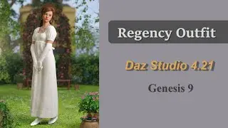 Simulation Guide - dForce Regency Outfit for G9 | Daz Studio 4.21