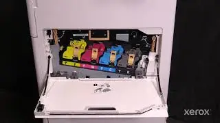 Xerox&reg; VersaLink&reg; C505 Color Multifunction Laser Printer Replacing the Waste Box Assembly