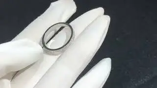 Custom Make Cartier Mini Love Ring 18K White Gold With Diamonds 
