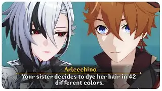 Arlecchino Leaves Childe SHOCKED about Parenting | Genshin Impact 4.6