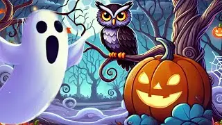 🎃 Hou Hou, la fête des esprits ! | Chanson d’Halloween pour enfants avec paroles 🎵 très rythmée 