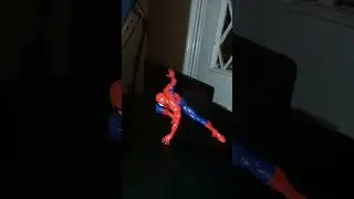 Posing Marvel Legends Spider-Man (Renew Your Vows)