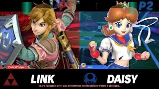Theft (Link, Chrom, Roy) vs. ReaviousRex (Daisy, Jigglypuff, Megaman) - HDR Yuzu Friendlies