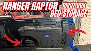 Cool raptor storage mod | install turned to hours | Ranger Raptor Ford Bed box |