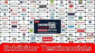 Exhibitor Testimonials | Globe-Tech Engineering Expo 2023 - Pune