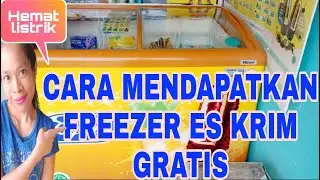 Cara Mendapatkan Freezer Es Krim Gratis Untuk Warung Sembako #freezereskrim#warung#