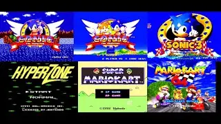 Sonic The Hedgehog 1-2-3-Hyperzone-Super Mario Kart 64 Snes/N64/Ps2/Sega Gameplay (The 112 Stars)