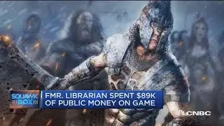 Former librarian spends $89K of public money on video game