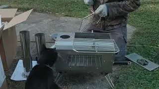 Unboxing the King Camp Hot Tent Wood Stove