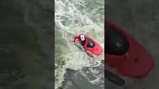 How Do They Do This? Amazing Whitewater Rafting Skills. #shorts #whitewater #fyp