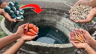 सभी 100 पटाखो को एक साथ चलाया । 2000 firecrackers testing at once crackers testing । crackers
