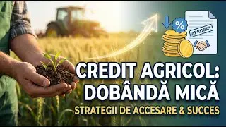 Cum Obții Credit Agricol cu Dob&acirc;ndă Mică: Ghid Complet 2026