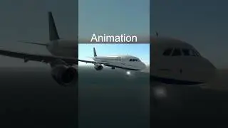Animation vs. Real Life - JetBlue Flight 292  #airdisasters #aviation #a320 #jetblue