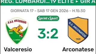 Valceresio VS Arconatese 