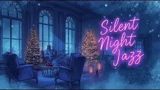 🌌 Silent Night Jazz Lounge | Dreamy Lofi Christmas Vibes by Purple
