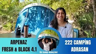 Arpenaz family 4.1 fresh black ile kamp -Antalya &Ccedil;ıralı 222 Camping'e gittik-Kampa neler getirdik?