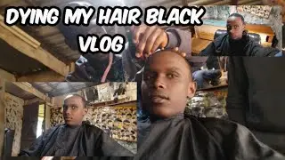 Getting My Hair Done,New Haircut & Dying My Hair VLOG .
