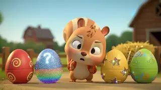 Learn Colors with Color Eggs! + More Kids Songs | 45 Min Compilation | Chippy's Playhouse