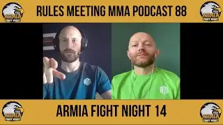 ARMIA FIGHT NIGHT 14 SYGUŁA VS. CARDOZO | RULES MEETING MMA PODCAST 88