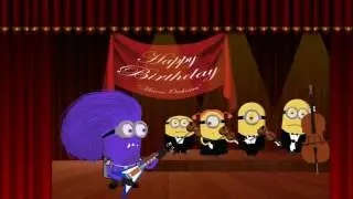 Happy Birthday Song Crazy Funny War Edition, С Днем Рождения Миньоны HD
