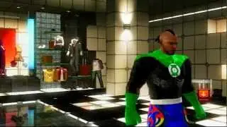 Tekken Tag Tournament 2 - How to make Green Lantern Decal(John Stewart Suit)