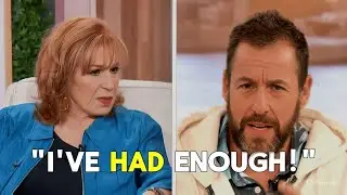 Adam Sandler KICKED OFF The View After FIERY Confrontation With Joy Behar.