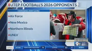 A look at UTEP football's 2026 opponents