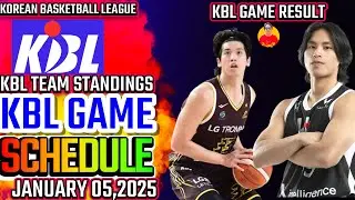 Турнирная таблица Корейской баскетбольной лиги (KBL) на 4 января 2026 г. | Расписание игр KBL на ...
