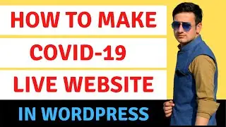Build Free  Coronavirus Live Stats Website in WordPress | Urdu - Hindi
