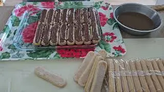 Quarktorte mit Biskuitb&ouml;den #Teil2,Слоеный  торт savoiardi Часть #2