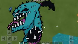 I made ZHC's logo in minecraft!