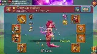 Lords Mobile - PCs against the whole kingdom! Wow! 1 vs 4 ft TWK.