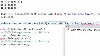 Android Application Development Tutorial   110   Media Scanner Connection   YouTube